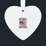 Softball Brother Patriotic Vintage Engraving Shirt Ornament<br><div class="desc">Softball Brother Patriotic Vintage Engraving Shirt Design_1</div>