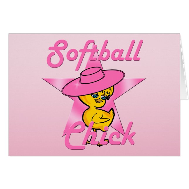 Softball Chick #8 (Front Horizontal)