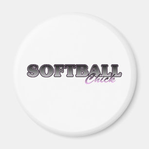 Softball Chick Magnet
