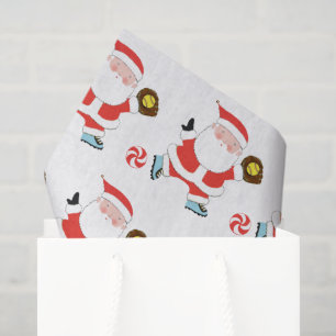 Softball Christmas Gift Tissue Paper