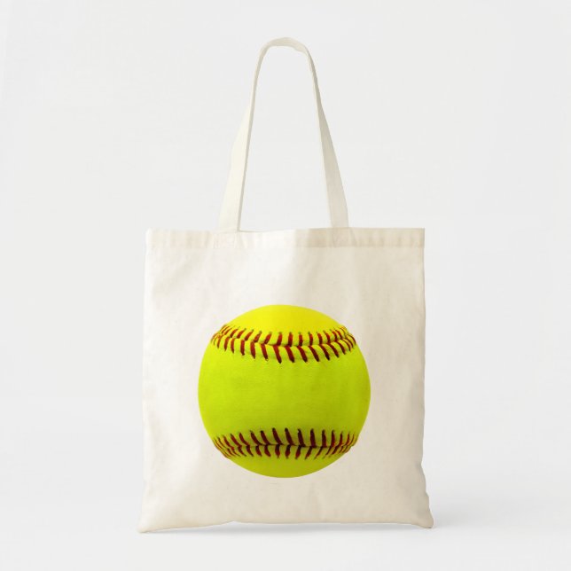 Softball Cutomize Personalise Teal Ball Caoch Tote Bag (Front)