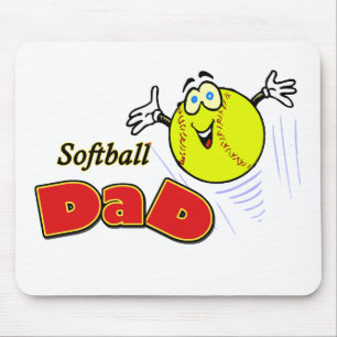 Softball Dad Mouse Pad