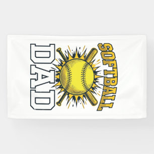 Softball Dad Vintage Engraving Shirt Design_1 Banner