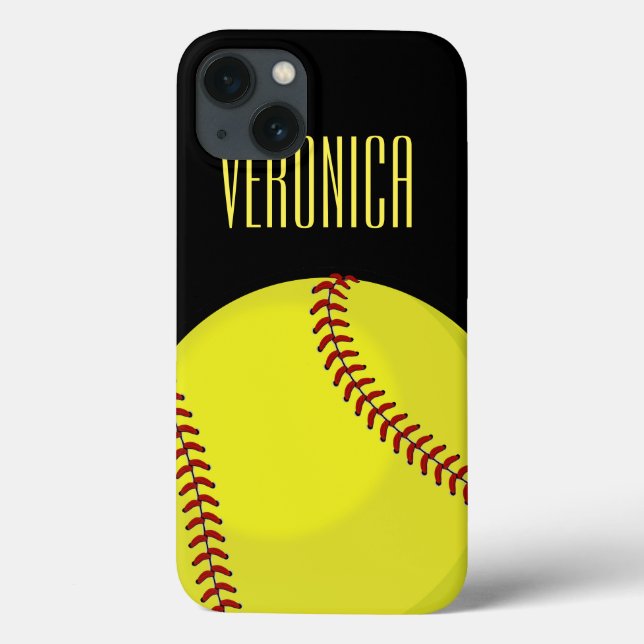 Softball Fan Case-Mate iPhone Case (Back)
