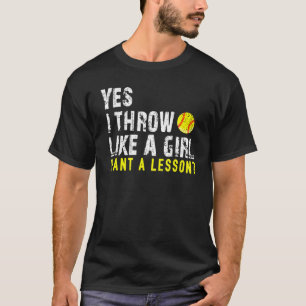 Softball For Girls Softball For Women T-Shirt