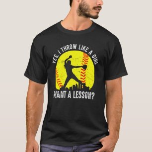Softball For Girls Softball For Women T-Shirt