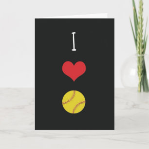 Softball Girls Cards Player Team For Kids For Her
