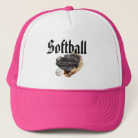 Softball Gloves And Logo,