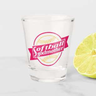 Softball Godmother Shot Glass