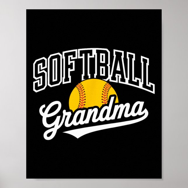 Softball Grandma _1  Poster (Front)