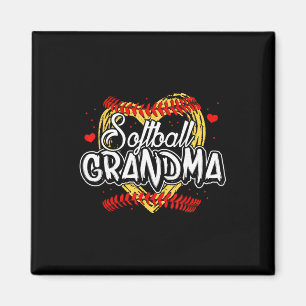 Softball Grandma _3 Magnet