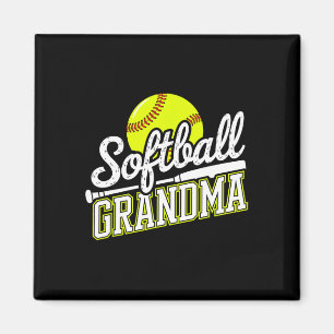 Softball Grandma _5 Magnet