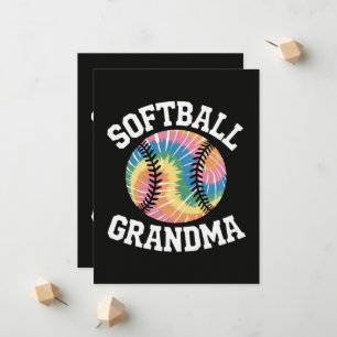 Softball Grandma Announcement
