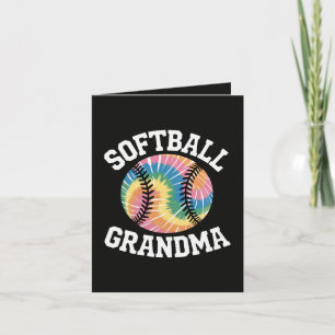 Softball Grandma Holiday Card