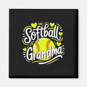 Softball Grandma Magnet