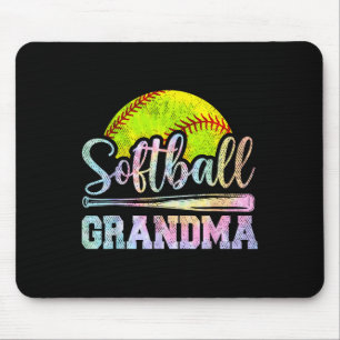 Softball Grandma Softball Player Game Day Mother T Mouse Pad