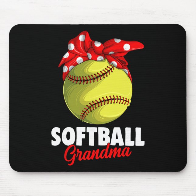 Softball Grandma Women _1  Mouse Pad (Front)