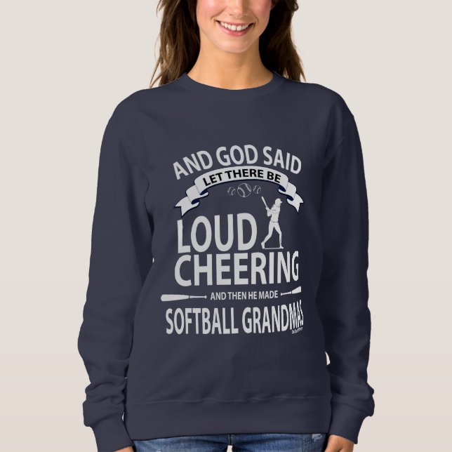 Softball Grandmas Sweatshirt (Front)
