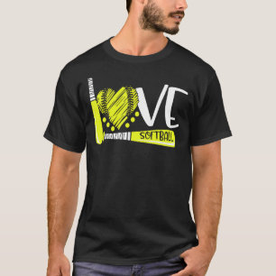 Softball Graphic Saying For Teen Girls And Women T-Shirt