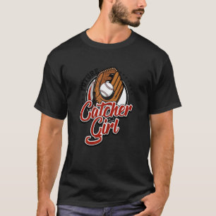 Softball Graphic Women Girls Kids Catcher 1 T-Shirt