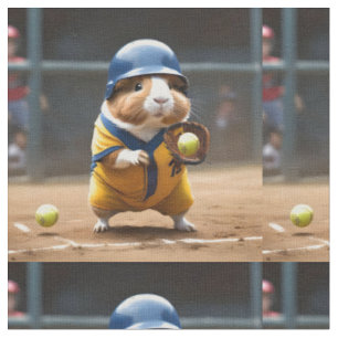 Softball Guinea Pig, Fabric
