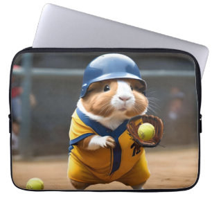 Softball Guinea Pig, Laptop Sleeve