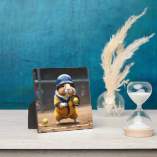 Softball Guinea Pig, Plaque