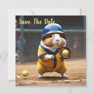 Softball Guinea Pig, Save The Date