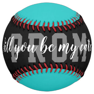 Softball Hoco Prom proposal request ball gift idea