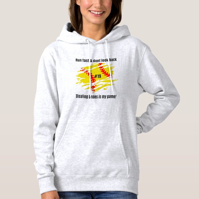 Softball Hoodie (Front)