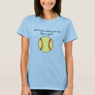 Softball Humour Tee
