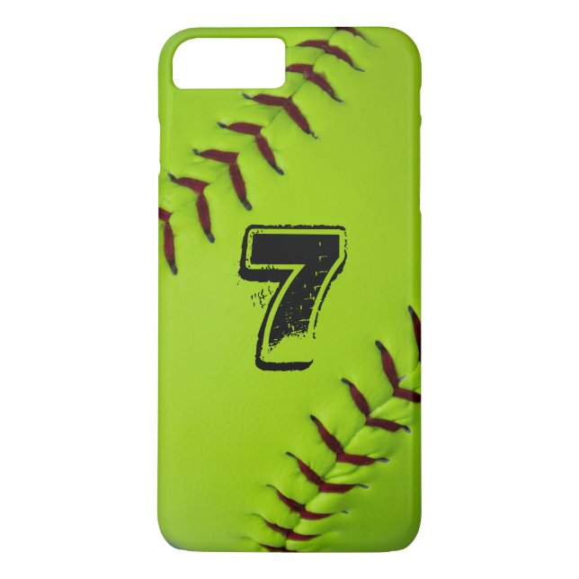 Softball iphone case (Back)