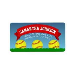Softball Label