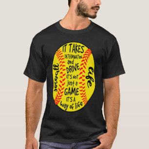SOFTBALL LIFE Itu2019s not just a GAME Itu2019s a T-Shirt