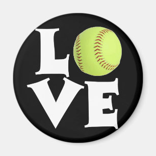 Softball Love Magnet