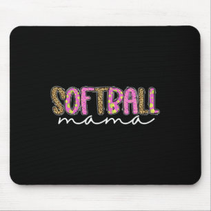 Softball Mama Mom Mother Girls Fastpitch Mouse Pad