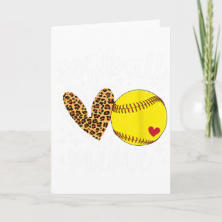 Softball Meme Heart Grandma Meme Of A Softball Pla Card