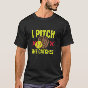 Softball Mom Dad Baseball Sport T-Shirt