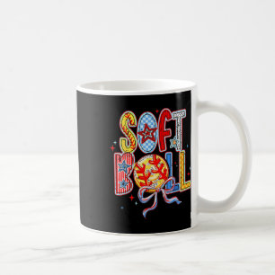 Softball Mom Funny Baseball Mom Mother's Day Coffee Mug
