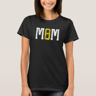Softball Mom Heart   T-Shirt
