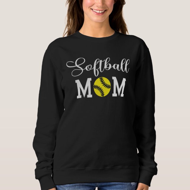Softball Mom Sweatshirt (Front)