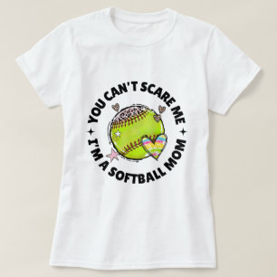 Softball Mum Funny Quote   Softball Saying T-Shirt