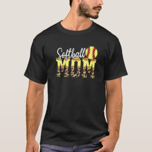 Softball Mum Love To Watch My Child Play Softball T-Shirt
