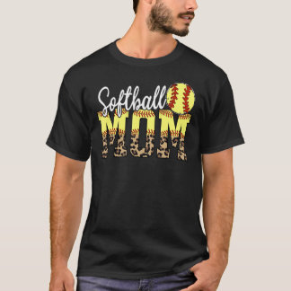Softball Mum Love To Watch My Child Play Softball T-Shirt