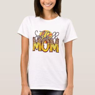 Softball Mum  T-Shirt