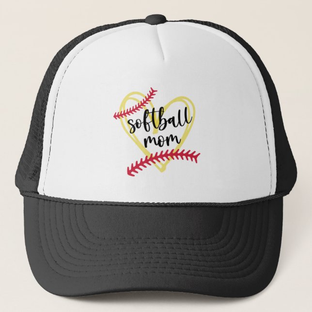 Softball Mum Trucker Hat (Front)