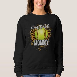 Softball Mummy Vintage Softball Family Matching Sweatshirt