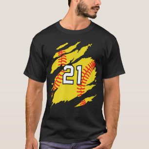 Softball Number T-Shirt
