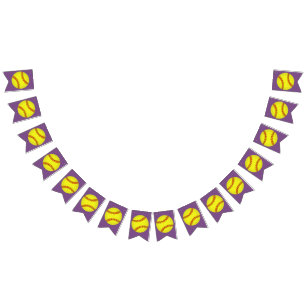 Softball Party Bunting
