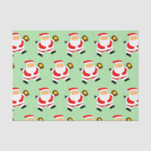 Softball Player Christmas Tissue Paper